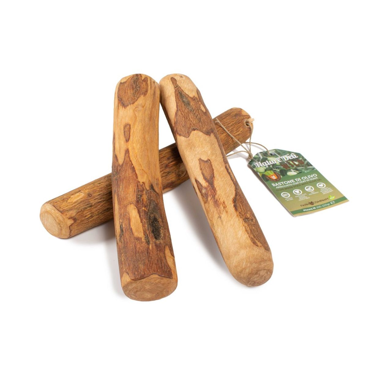 legno di olivo arricchito con olio