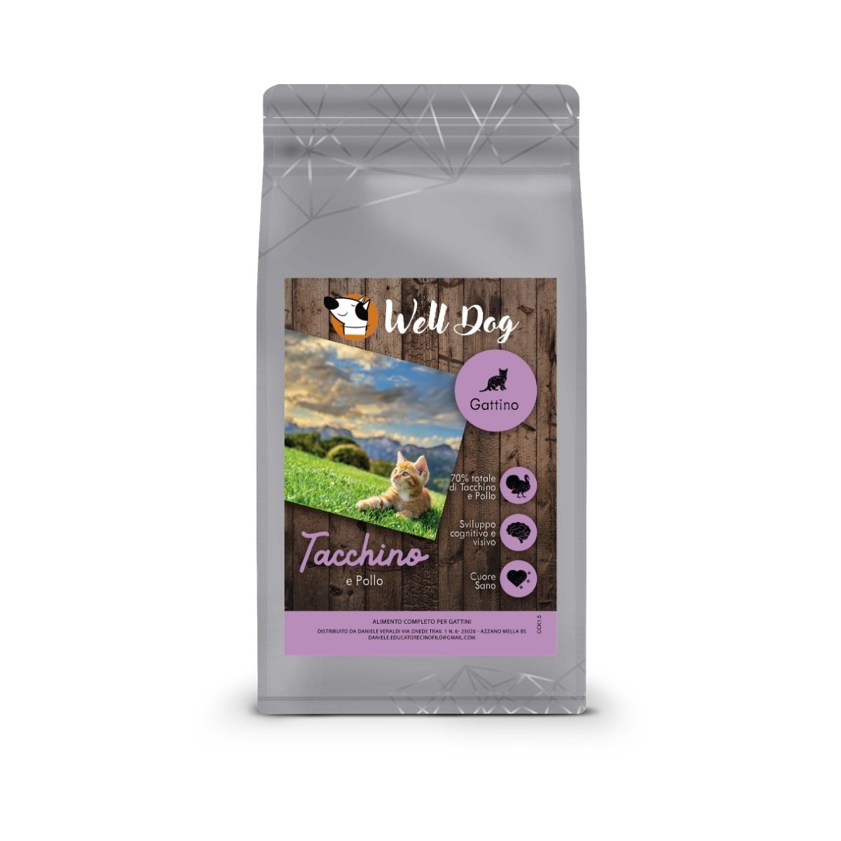 Connoisseur Cat Tacchino e Pollo kitten 1,5kg