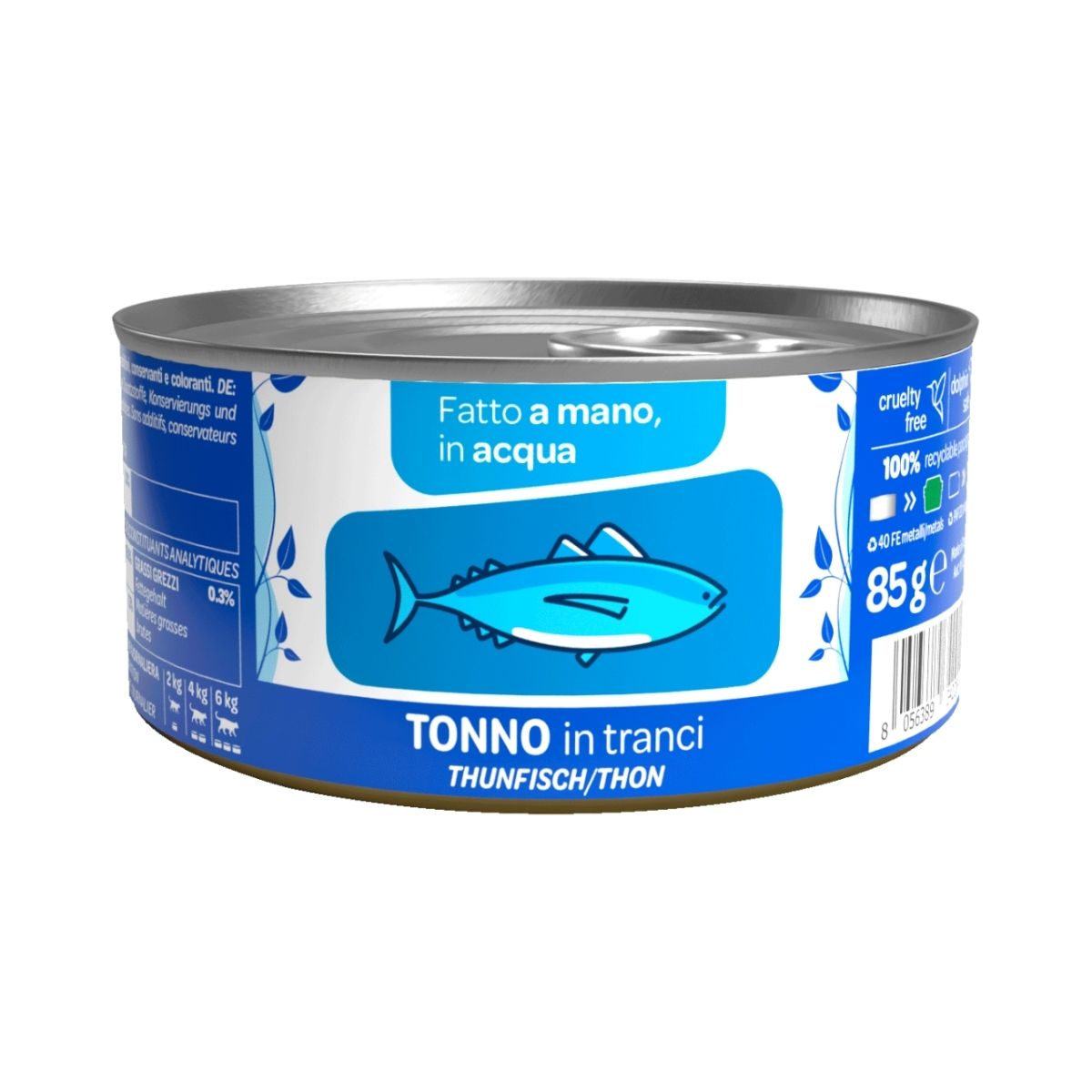 WeNature Tonno in Tranci in Acqua 85gr - immagine 2