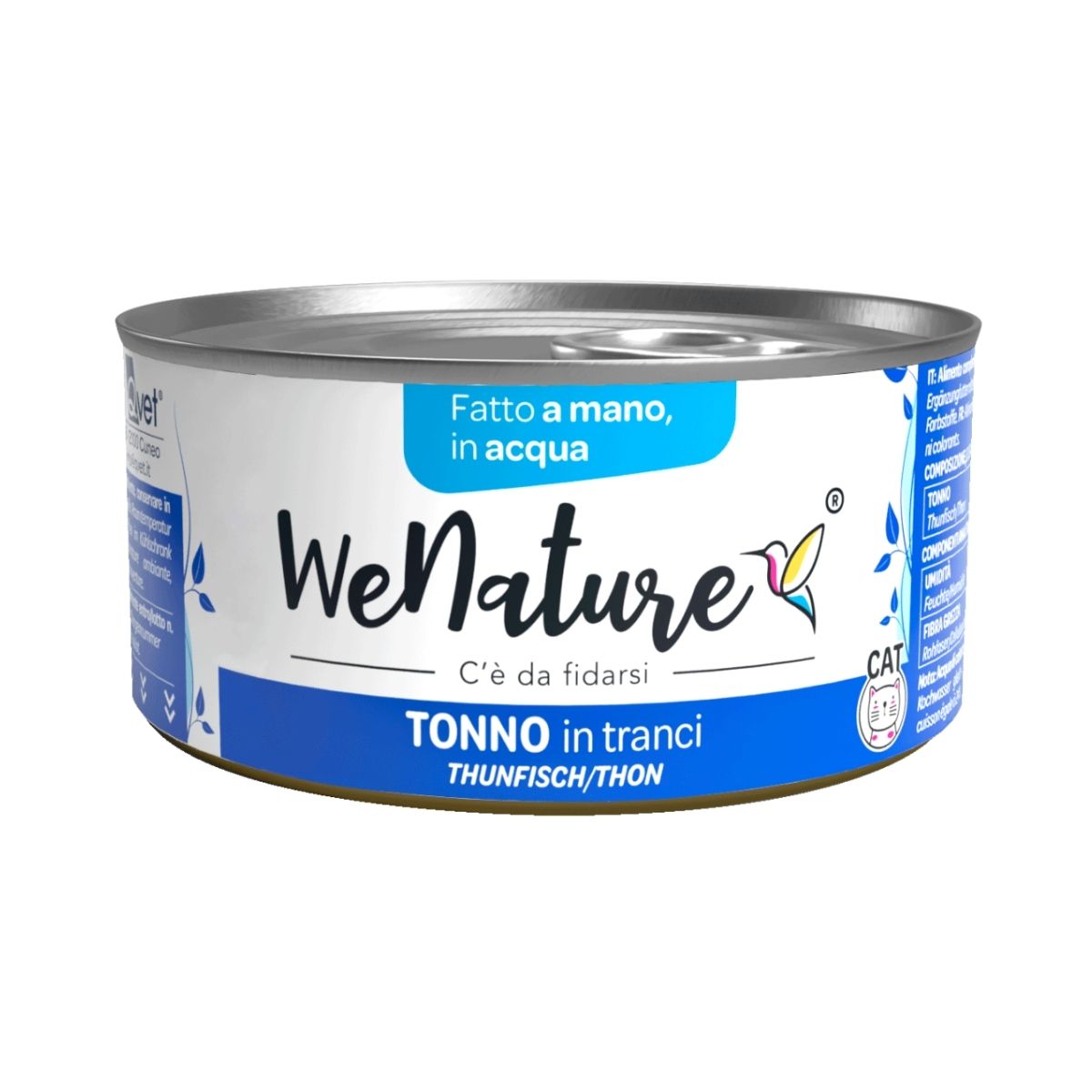 WeNature Tonno in Tranci in Acqua 85gr